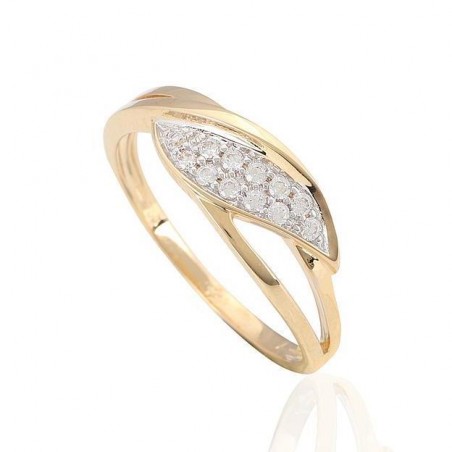 Sortija Oro 18K con Circonitas