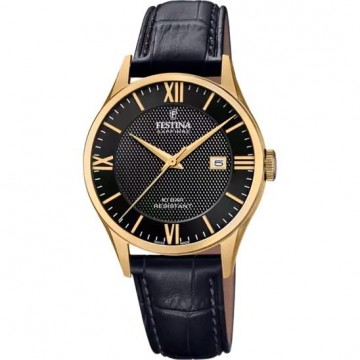 Reloj de Hombre Festina Swiss Made F20010/4 con esfera negra