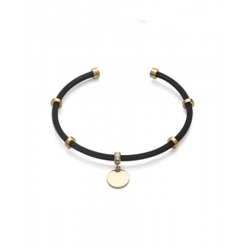 Pulsera Viceroy Chic milanesa en negro.