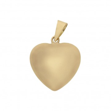 Colgante Oro 18K - Corazón Grande