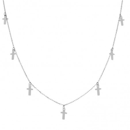 Gargantilla Plata Charma Cruces