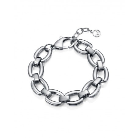 Pulsera Colección Laura Escanes Eslabones Grandes Acero 