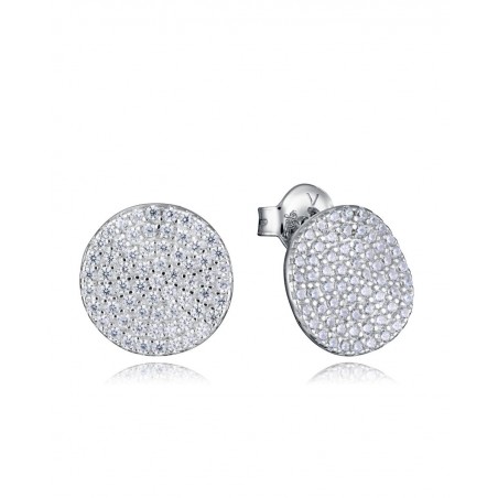 Pendientes de Plata con Circonitas 