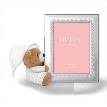Marco Infantil Peluche Rosa 