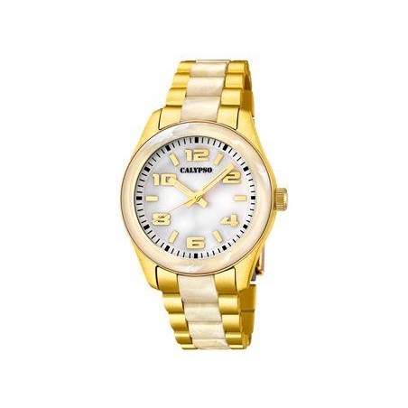 Reloj Calypso Creme