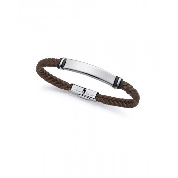 Pulsera de Acero y Piel Viceroy 15180P01011