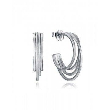 Pendientes de plata aros...