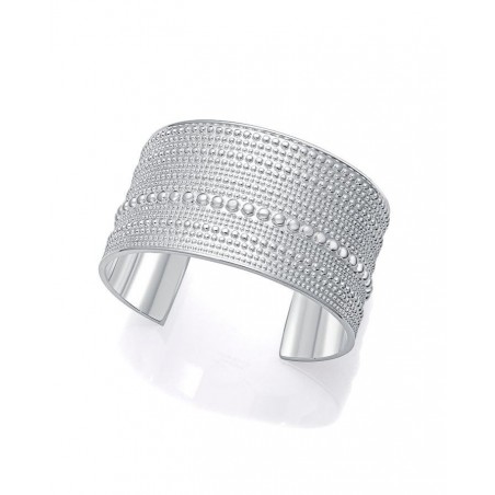 Pulsera de acero chapado en plata 999 colección Laura Escanes
