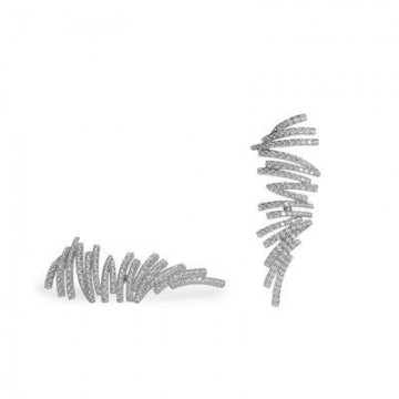 Pendientes Plata Line Argent