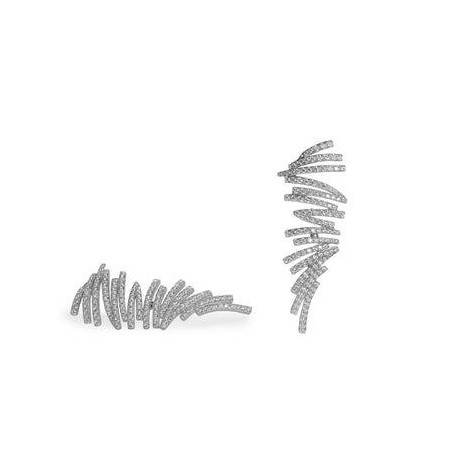 Pendientes Plata Line Argent