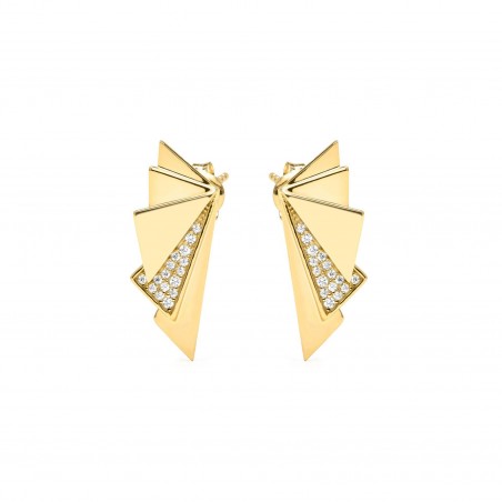 Pendientes de Plata Luxenter con Circonita Brillante - Rakry