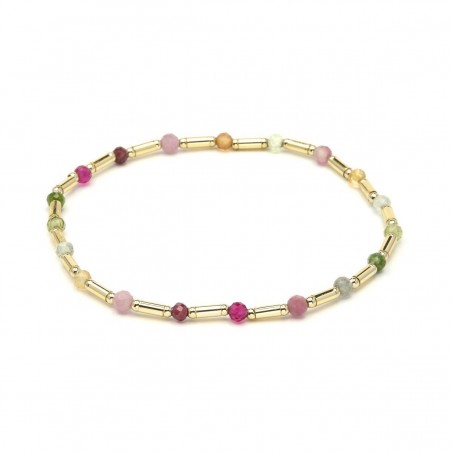 Pulsera Luxenter con Turmalina Multicolor  - Otssy