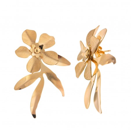 Pendientes de Plata Salvatore Flor Petalos