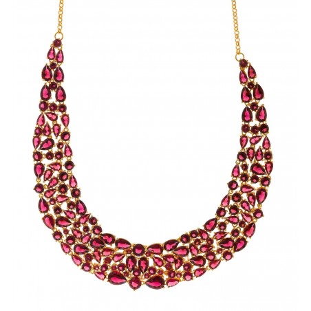 Collar de Plata Salvatore Cascada Circonitas Rosé
