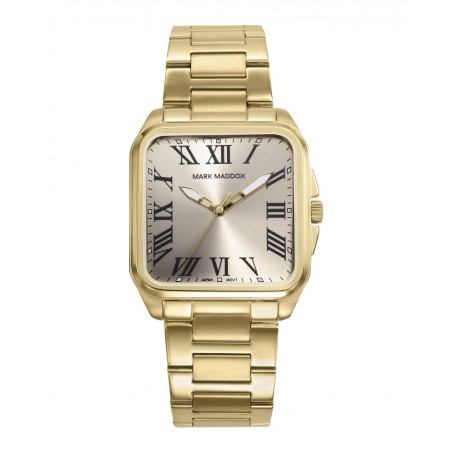 Reloj Mark Maddox Hombre Ip Dorado