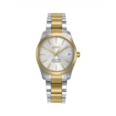 Reloj Sandoz Mujer bicolor