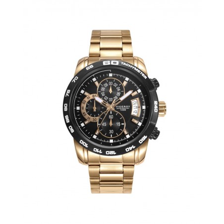 Reloj Viceroy de hombre Heat cronógrafo de acero dorado