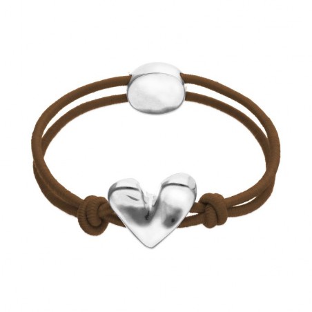 Pulsera Unode50 Pálpito Marrón