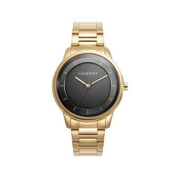Reloj Acero Viceroy Esfera Negra