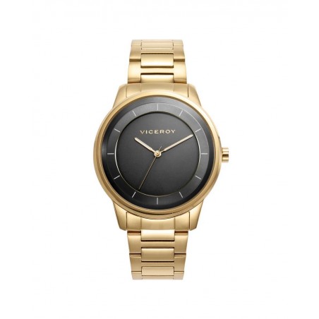 Reloj Acero Viceroy Esfera Negra