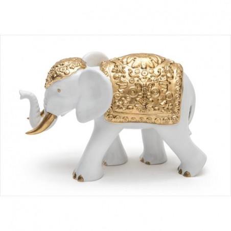 Elefante Blanco Dorado