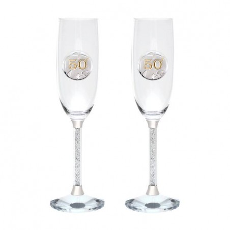 Estuche copas de Brindis Aniversario