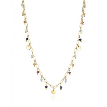 Collar de acero Viceroy Piedras Naturales