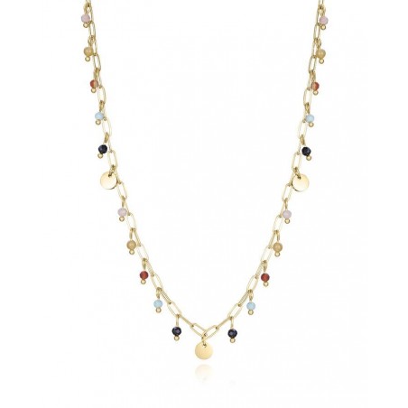 Collar de acero Viceroy Piedras Naturales