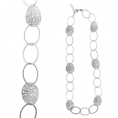 Collar de Plata Salvatore Ovalos