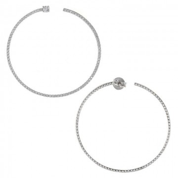 Pendientes de Plata Salvatore Aros con circonitas