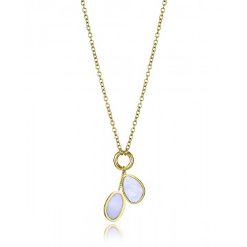 Collar Acero Dorado Viceroy Madre Perla