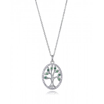 Collar de Plata Viceroy Árbol de la Vida