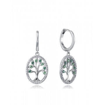 Pendientes plata de ley Viceroy Arbol de la Vida