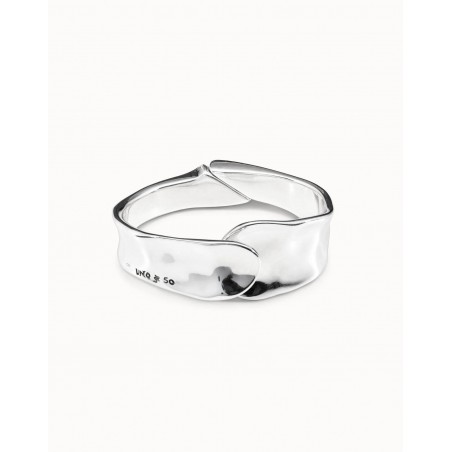 Brazalete Unode50 con bañado en plata de ley