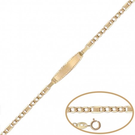 Esclava Oro 18kts -12cm