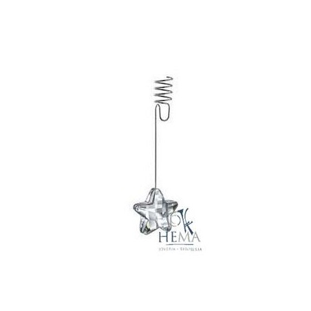 Candelero de Cristal Swarovsi Estrella
