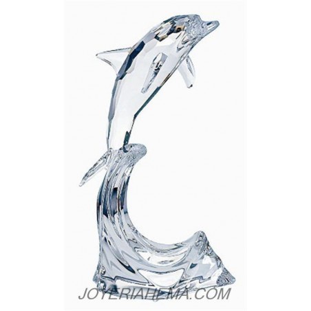 Figura de cristal de Swarovski - Maxi Delfín