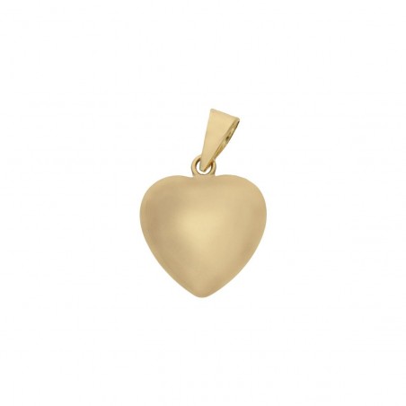 Colgante Oro 18k Corazón Mediano 8x10mm