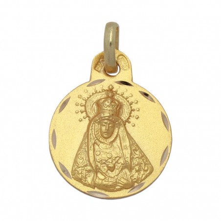 Medalla Virgen de los Dolores Oro 18Kts - 18mm 