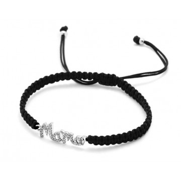 Pulsera de plata Mamá