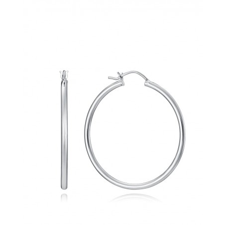 Aros de Plata Viceroy 40 x 2mm