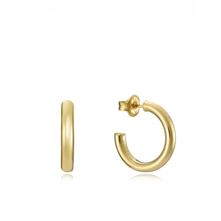 Aros de PLata chapados Viceroy de 20 x 3 mm