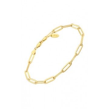 Pulsera de Plata Lotus Eslabones