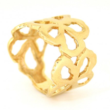 Sortija Oro 18k Flor