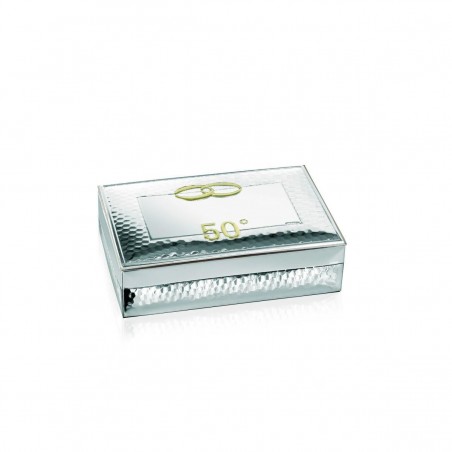 Caja Joyero de Plata 50º Aniversario 