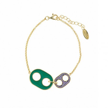 Pulsera de Plata Salvatore Esmalte 