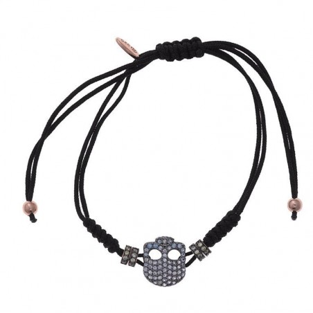 Pulsera Plata Rutenio Salvatore Calavera