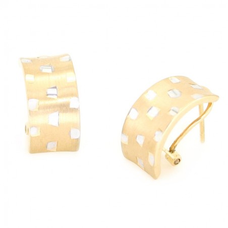 Pendientes Oro 18K Omega