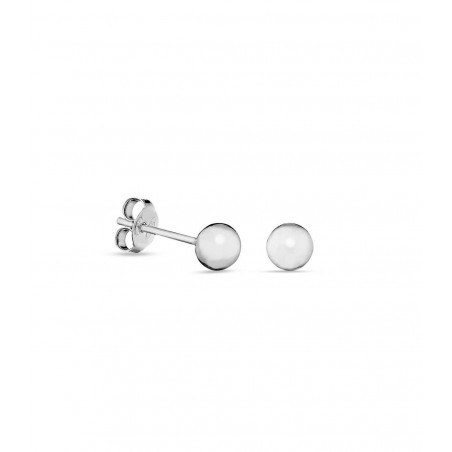 Pendientes Plata Bola 5mm