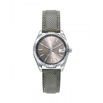 Reloj de mujer Viceroy  Chic con caja de acero y correa de nylon gris